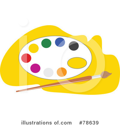 Royalty-Free (RF) Palette Clipart Illustration by Prawny - Stock Sample #78639