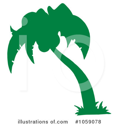 Palm Tree Clipart #1059078 by Hit Toon
