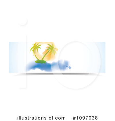 Royalty-Free (RF) Palm Tree Clipart Illustration by MilsiArt - Stock Sample #1097038