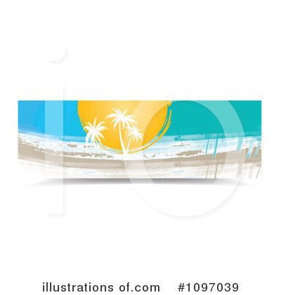 Royalty-Free (RF) Palm Tree Clipart Illustration by MilsiArt - Stock Sample #1097039