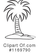 Palm Tree Clipart #1169790 by Lal Perera