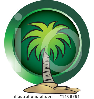 Palm Tree Clipart #1169791 by Lal Perera