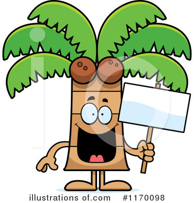 Royalty-Free (RF) Palm Tree Clipart Illustration by Cory Thoman - Stock Sample #1170098