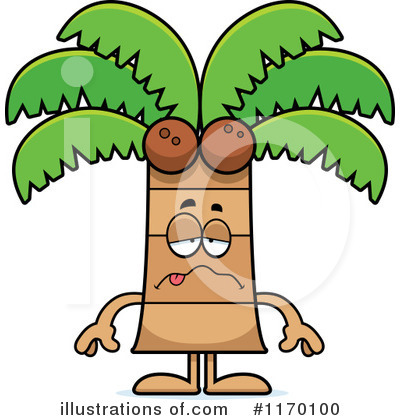 Royalty-Free (RF) Palm Tree Clipart Illustration by Cory Thoman - Stock Sample #1170100