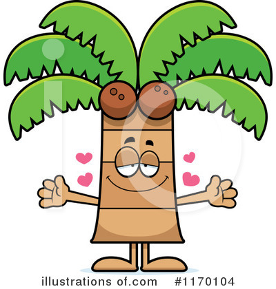Royalty-Free (RF) Palm Tree Clipart Illustration by Cory Thoman - Stock Sample #1170104