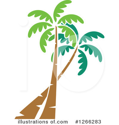 Palm Tree Clipart #1266283 by BNP Design Studio