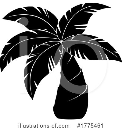 Royalty-Free (RF) Palm Tree Clipart Illustration by Hit Toon - Stock Sample #1775461