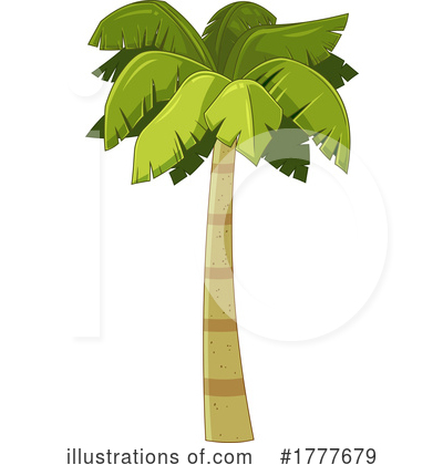 Royalty-Free (RF) Palm Tree Clipart Illustration by Hit Toon - Stock Sample #1777679