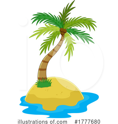 Palm Tree Clipart #1777680 by Hit Toon