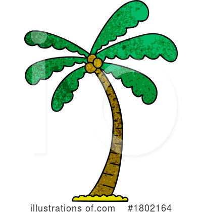 Royalty-Free (RF) Palm Tree Clipart Illustration by lineartestpilot - Stock Sample #1802164