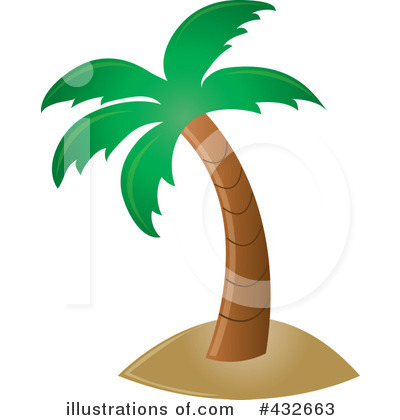 Palm Tree Clipart #432663 by Pams Clipart