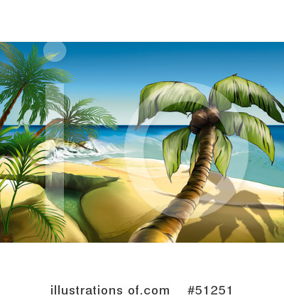 Palm Trees Clipart #51251 by dero