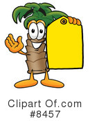 Palm Tree Mascot Clipart #8457 by Mascot Junction
