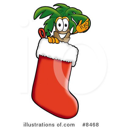 Palm Tree Mascot Clipart #8468 by Mascot Junction