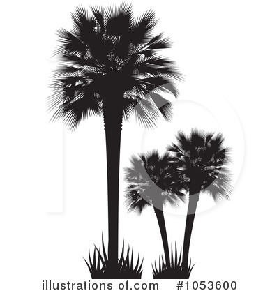 Royalty-Free (RF) Palm Trees Clipart Illustration by Any Vector - Stock Sample #1053600