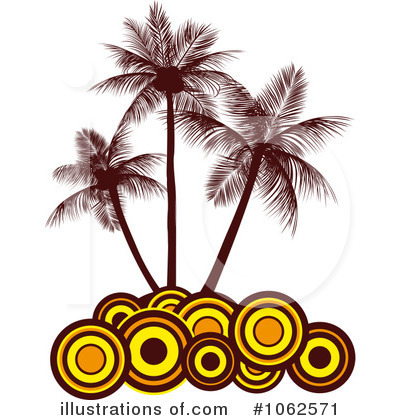 Tropical Island Clipart #1062571 by Vector Tradition SM