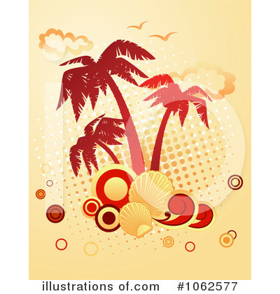 Tropical Island Clipart #1062577 by Vector Tradition SM