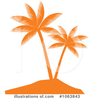 Royalty-Free (RF) Palm Trees Clipart Illustration by Vector Tradition SM - Stock Sample #1063843