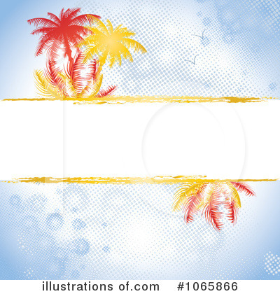 Royalty-Free (RF) Palm Trees Clipart Illustration by MilsiArt - Stock Sample #1065866