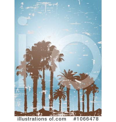 Royalty-Free (RF) Palm Trees Clipart Illustration by KJ Pargeter - Stock Sample #1066478