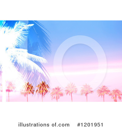 Royalty-Free (RF) Palm Trees Clipart Illustration by Arena Creative - Stock Sample #1201951