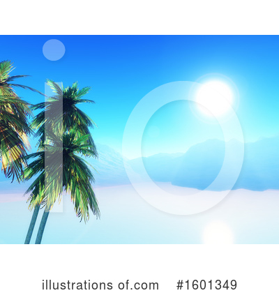 Royalty-Free (RF) Palm Trees Clipart Illustration by KJ Pargeter - Stock Sample #1601349