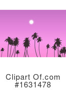 Palm Trees Clipart #1631478 by KJ Pargeter