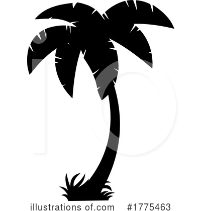 Royalty-Free (RF) Palm Trees Clipart Illustration by Hit Toon - Stock Sample #1775463