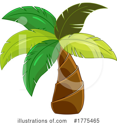 Royalty-Free (RF) Palm Trees Clipart Illustration by Hit Toon - Stock Sample #1775465