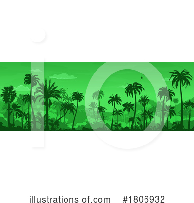Palm Tree Clipart #1806932 by Vector Tradition SM