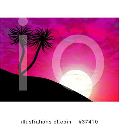 Royalty-Free (RF) Palm Trees Clipart Illustration by Prawny - Stock Sample #37410