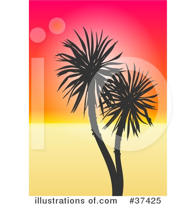 Palm Trees Clipart #37425 by Prawny