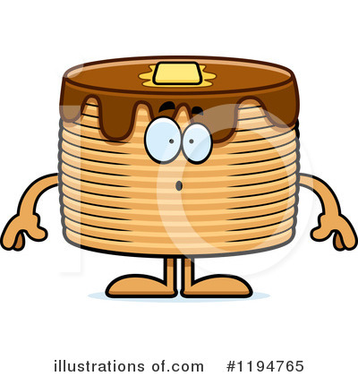 Royalty-Free (RF) Pancakes Clipart Illustration by Cory Thoman - Stock Sample #1194765