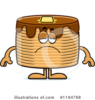Royalty-Free (RF) Pancakes Clipart Illustration by Cory Thoman - Stock Sample #1194768