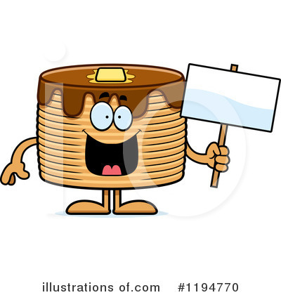 Royalty-Free (RF) Pancakes Clipart Illustration by Cory Thoman - Stock Sample #1194770