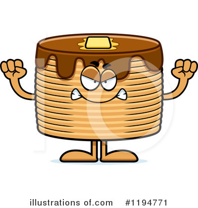 Royalty-Free (RF) Pancakes Clipart Illustration by Cory Thoman - Stock Sample #1194771
