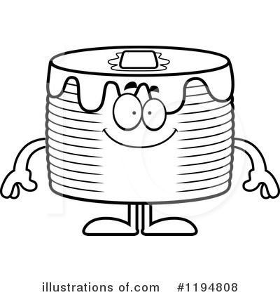 Royalty-Free (RF) Pancakes Clipart Illustration by Cory Thoman - Stock Sample #1194808