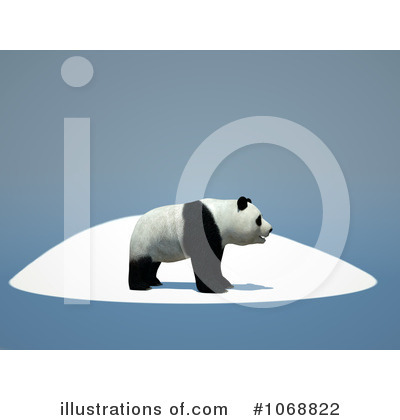 Panda Clipart #1068822 by chrisroll