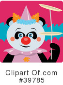 Panda Bear Clipart #39785 by Dennis Holmes Designs