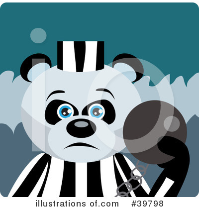 Panda Clipart #39798 by Dennis Holmes Designs
