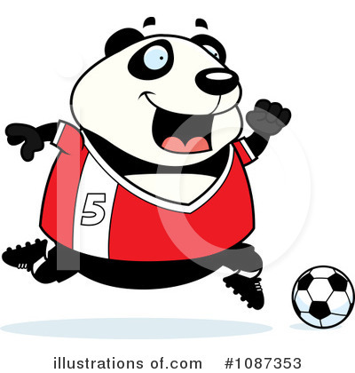 Royalty-Free (RF) Panda Clipart Illustration by Cory Thoman - Stock Sample #1087353