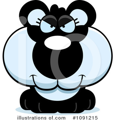 Royalty-Free (RF) Panda Clipart Illustration by Cory Thoman - Stock Sample #1091215