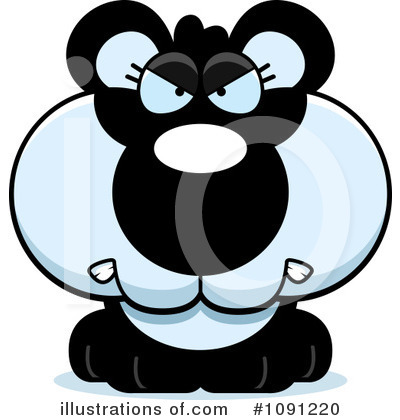 Royalty-Free (RF) Panda Clipart Illustration by Cory Thoman - Stock Sample #1091220
