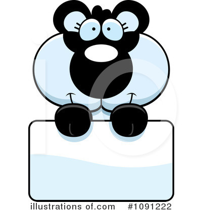 Royalty-Free (RF) Panda Clipart Illustration by Cory Thoman - Stock Sample #1091222