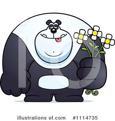 Royalty-Free (RF) Panda Clipart Illustration by Cory Thoman - Stock Sample #1114735