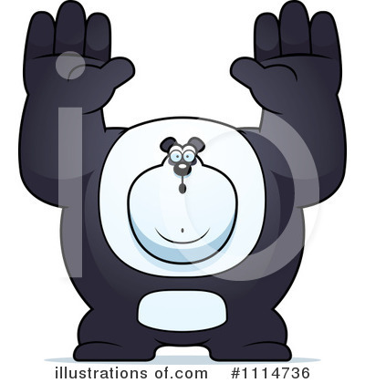 Royalty-Free (RF) Panda Clipart Illustration by Cory Thoman - Stock Sample #1114736