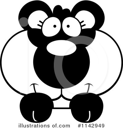 Royalty-Free (RF) Panda Clipart Illustration by Cory Thoman - Stock Sample #1142949