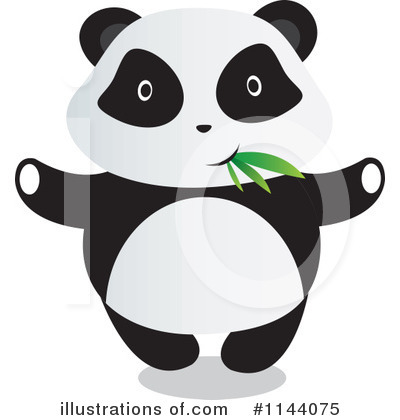 Royalty-Free (RF) Panda Clipart Illustration by YUHAIZAN YUNUS - Stock Sample #1144075