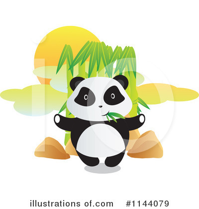 Royalty-Free (RF) Panda Clipart Illustration by YUHAIZAN YUNUS - Stock Sample #1144079