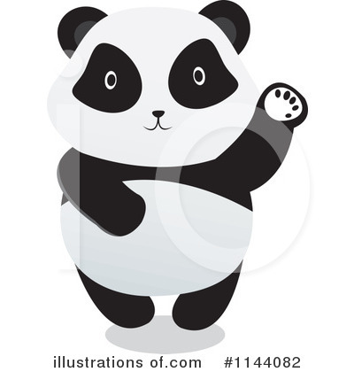 Royalty-Free (RF) Panda Clipart Illustration by YUHAIZAN YUNUS - Stock Sample #1144082